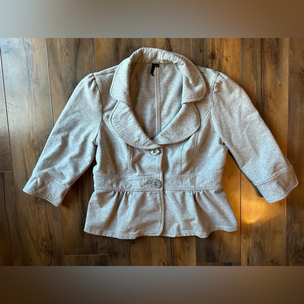 Ambition Light Gray Women's Blazer